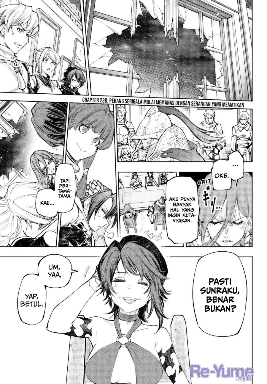 Shangri-La Frontier ~ Kusoge Hunter, Kamige ni Idoman to su~ chapter 230