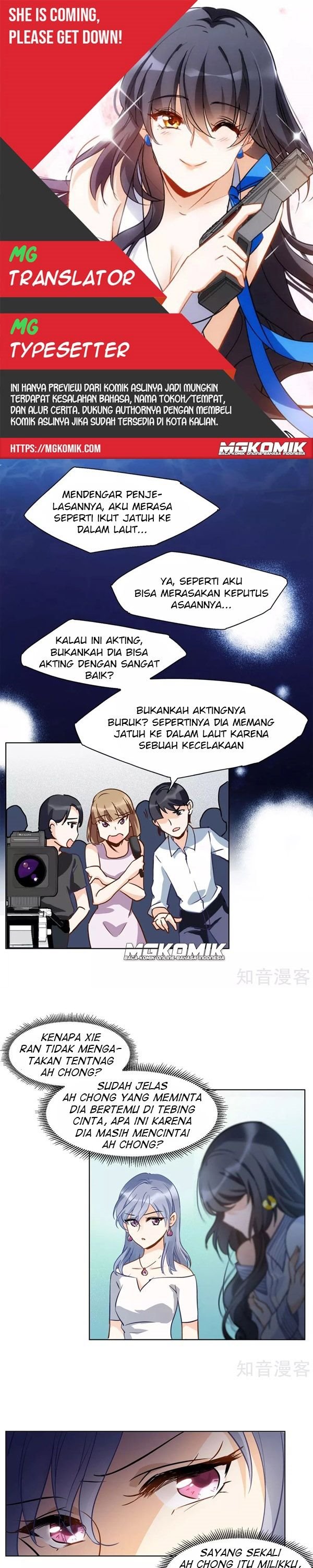 She Is Coming, Please Get Down! Chapter 04.3 Bahasa Indonesia