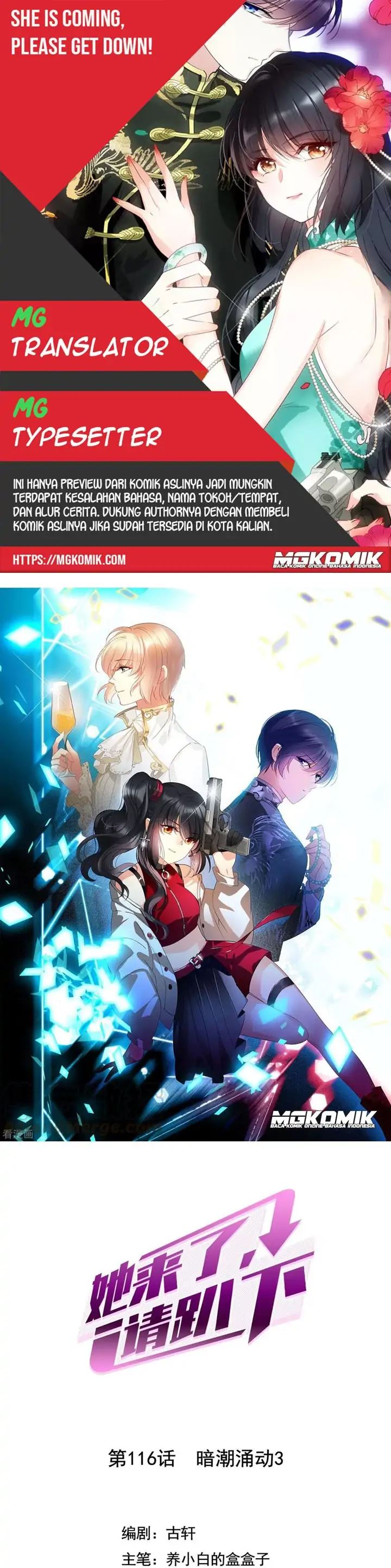 She Is Coming, Please Get Down! Chapter 37.3 Bahasa Indonesia