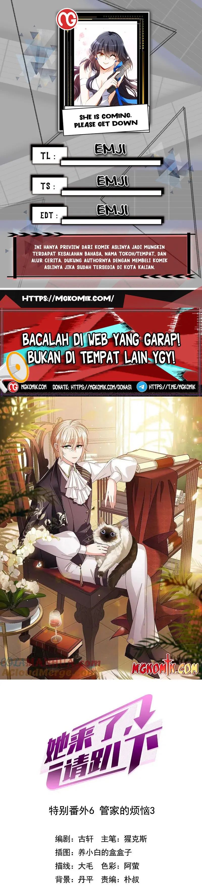 She Is Coming, Please Get Down! Chapter 329.3 Bahasa Indonesia