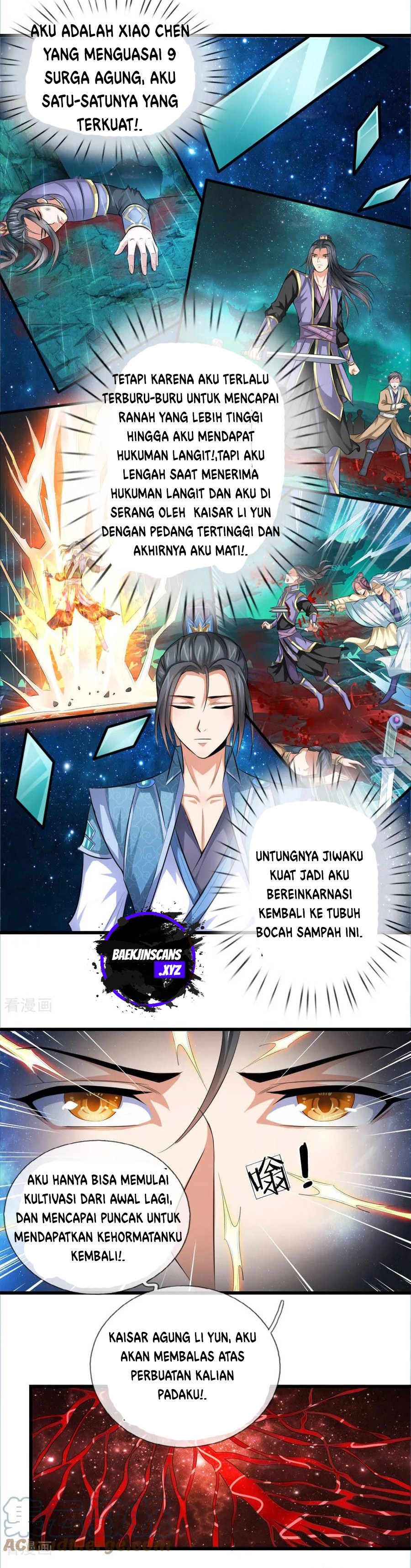 Shenwu Tianzun Chapter 01 Bahasa Indonesia