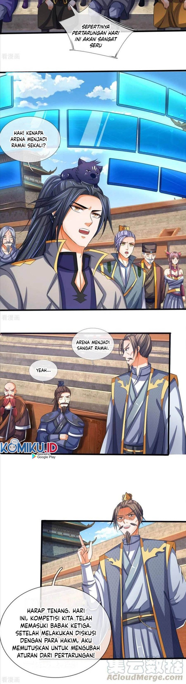 Shenwu Tianzun Chapter 282 Bahasa Indonesia