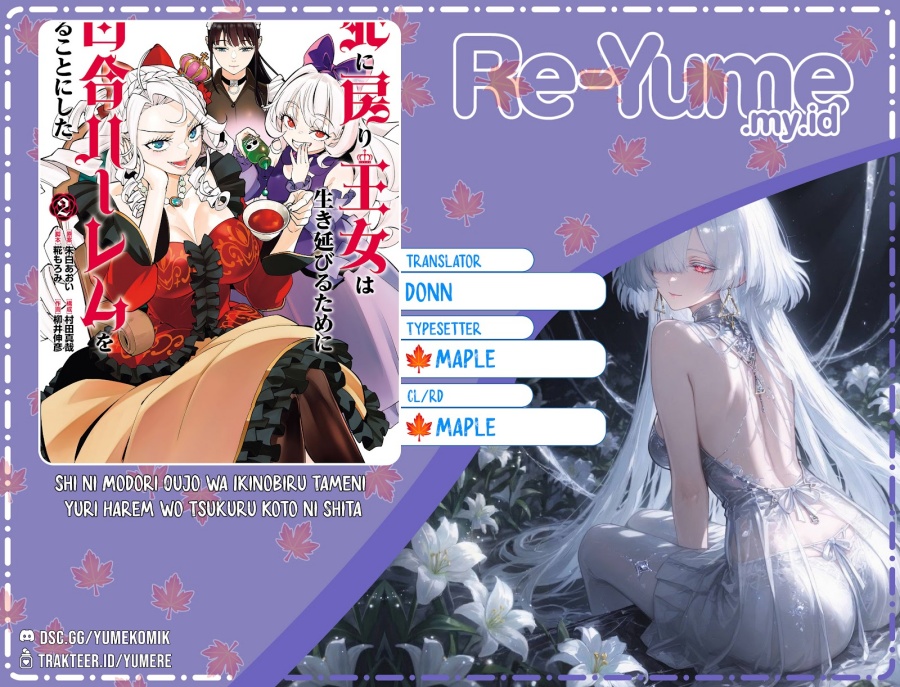 Shi ni Modori Oujo wa Ikinobiru Tameni Yuri Harem wo Tsukuru Koto ni Shita Chapter 10 Bahasa Indonesia