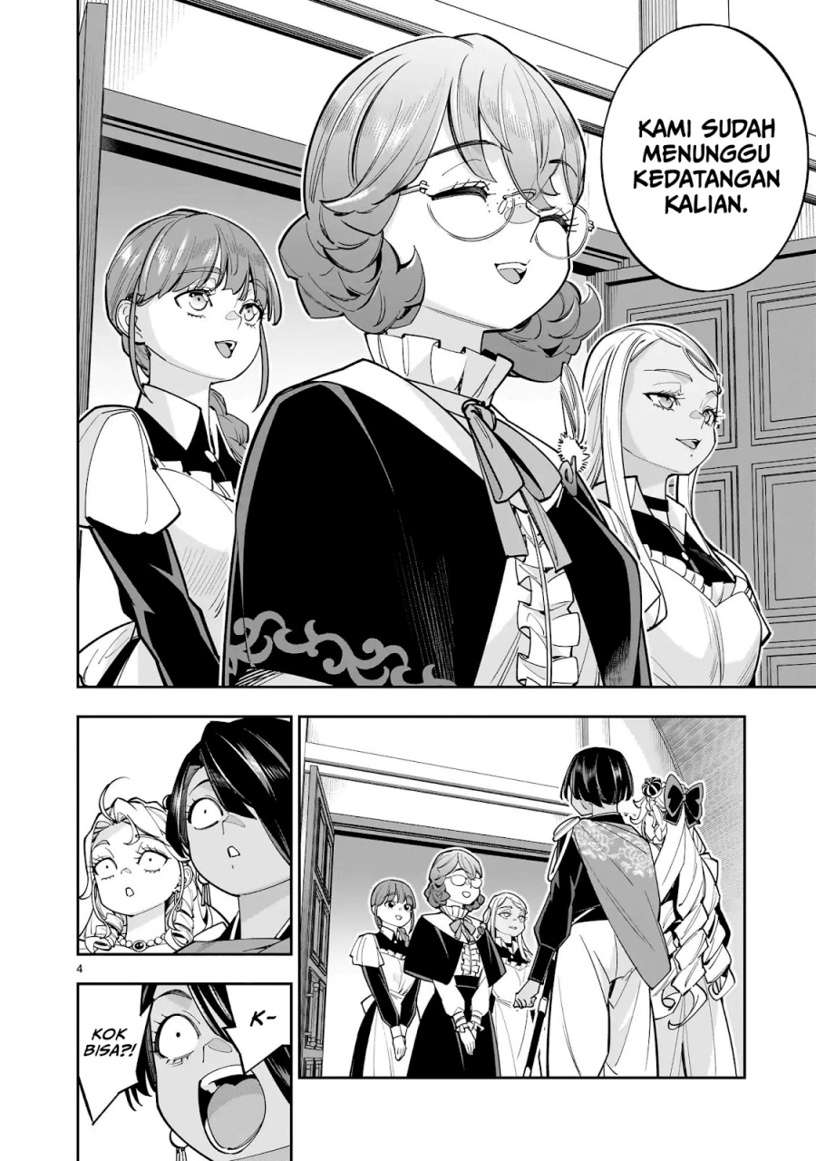 Shi ni Modori Oujo wa Ikinobiru Tameni Yuri Harem wo Tsukuru Koto ni Shita Chapter 10 Bahasa Indonesia