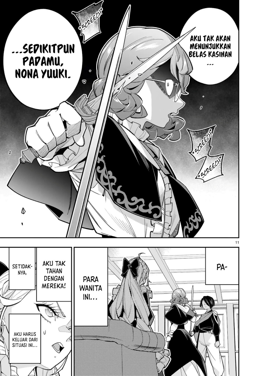 Shi ni Modori Oujo wa Ikinobiru Tameni Yuri Harem wo Tsukuru Koto ni Shita Chapter 10 Bahasa Indonesia