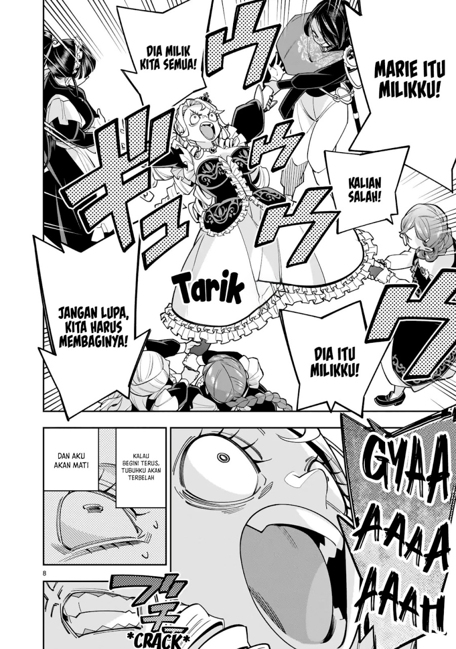 Shi ni Modori Oujo wa Ikinobiru Tameni Yuri Harem wo Tsukuru Koto ni Shita Chapter 10 Bahasa Indonesia