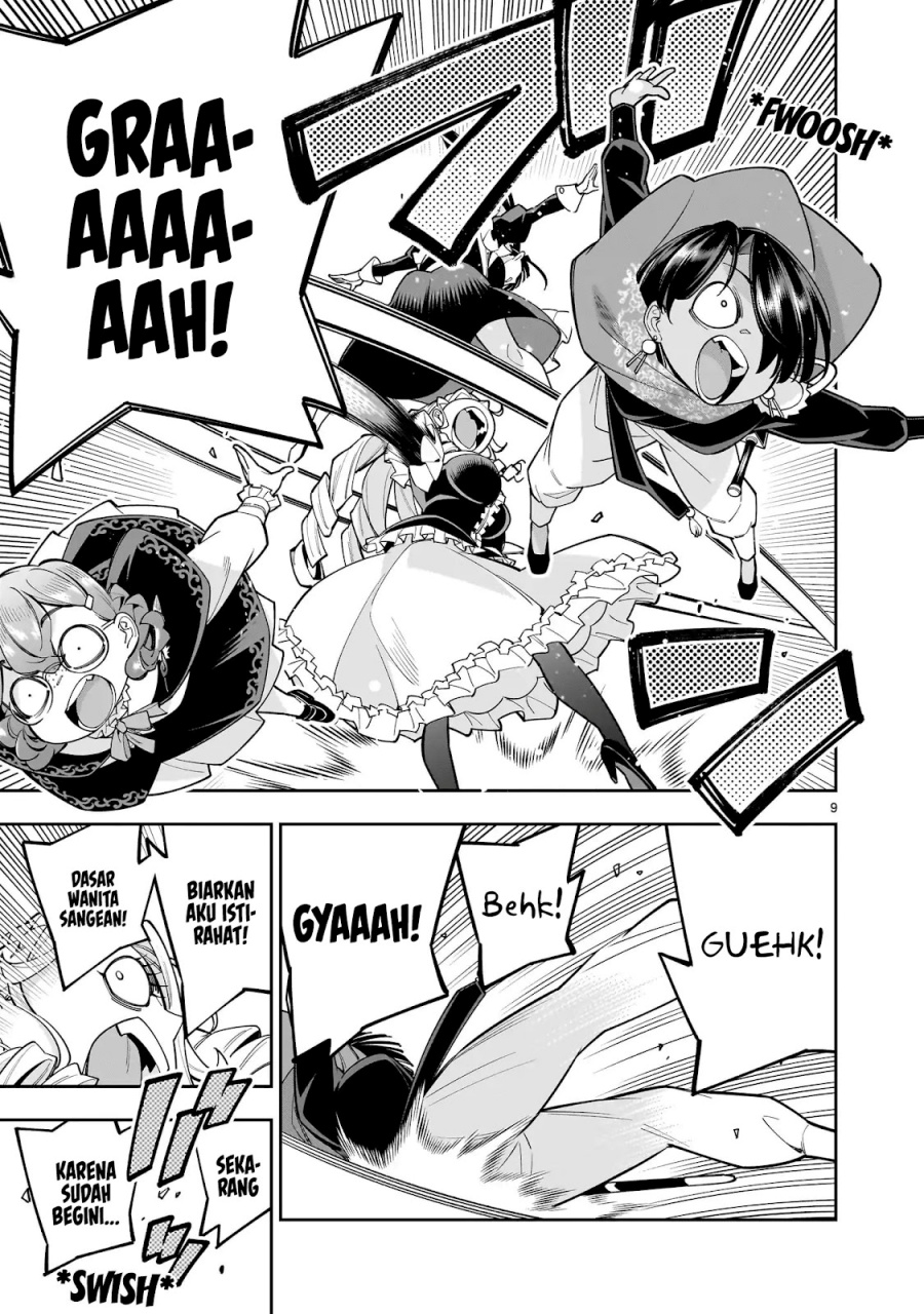 Shi ni Modori Oujo wa Ikinobiru Tameni Yuri Harem wo Tsukuru Koto ni Shita Chapter 10 Bahasa Indonesia