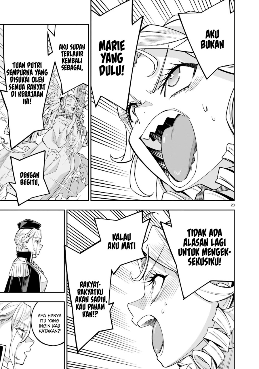 Shi ni Modori Oujo wa Ikinobiru Tameni Yuri Harem wo Tsukuru Koto ni Shita Chapter 10 Bahasa Indonesia