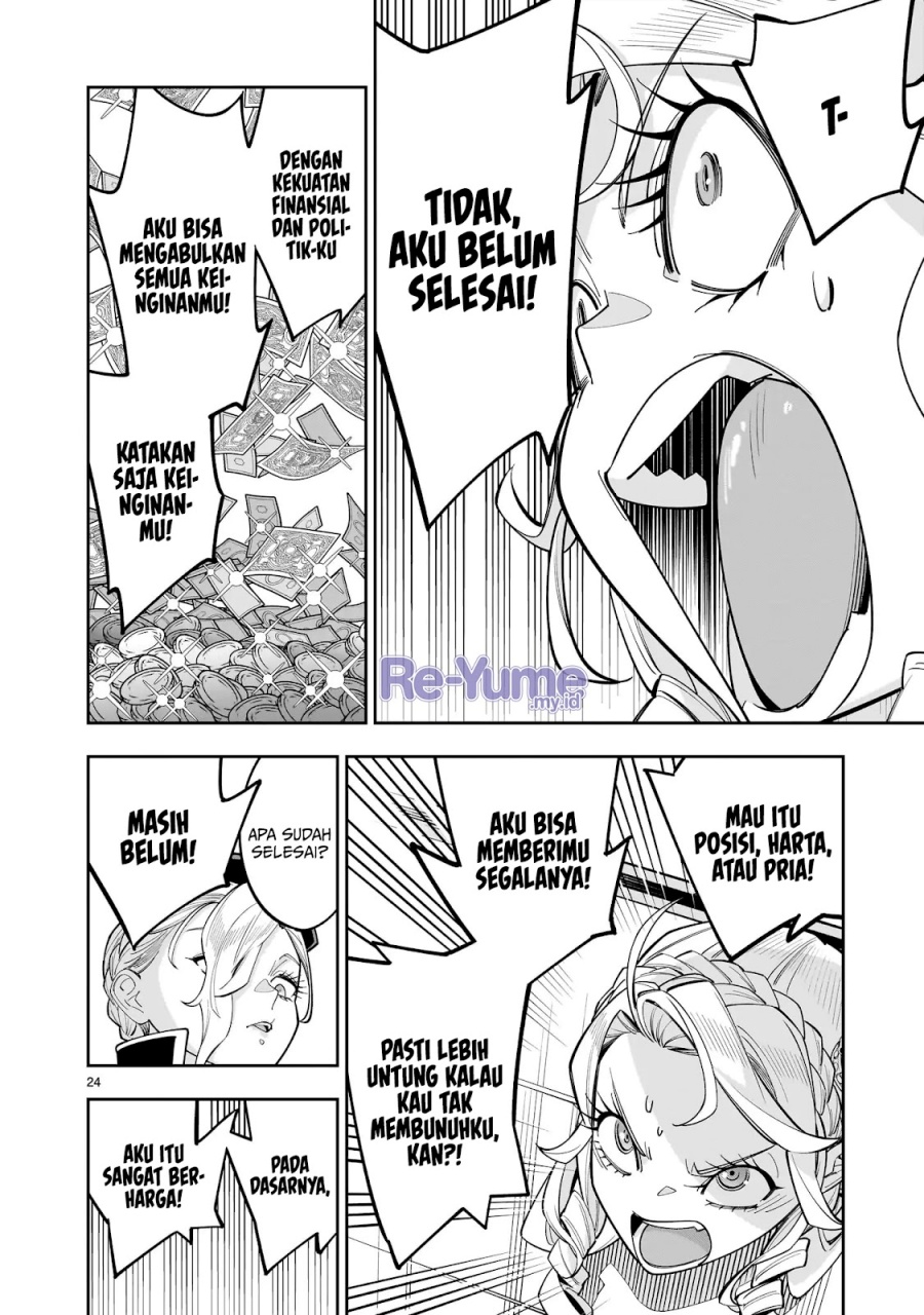 Shi ni Modori Oujo wa Ikinobiru Tameni Yuri Harem wo Tsukuru Koto ni Shita Chapter 10 Bahasa Indonesia
