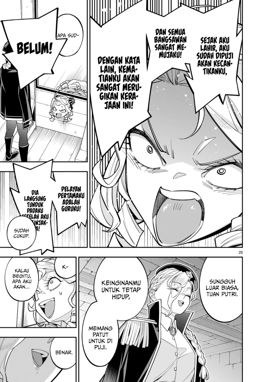 Shi ni Modori Oujo wa Ikinobiru Tameni Yuri Harem wo Tsukuru Koto ni Shita Chapter 10 Bahasa Indonesia