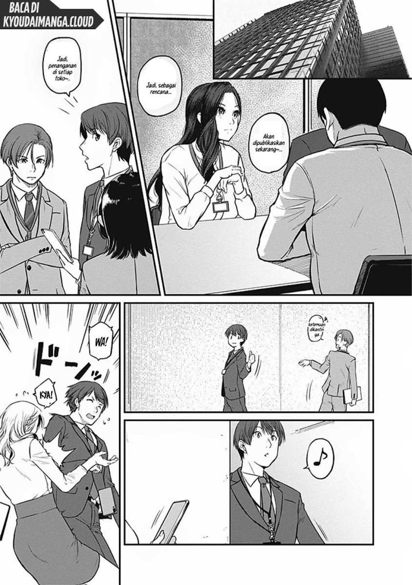 Shigoto Kaeri, Dokushin no Bijin Doushi ni Tanomarete Chapter 14 Bahasa Indonesia