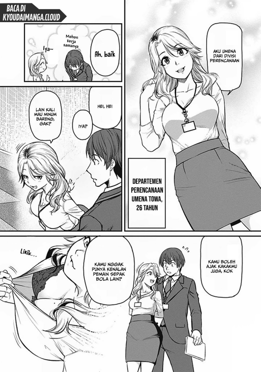 Shigoto Kaeri, Dokushin no Bijin Doushi ni Tanomarete Chapter 14 Bahasa Indonesia