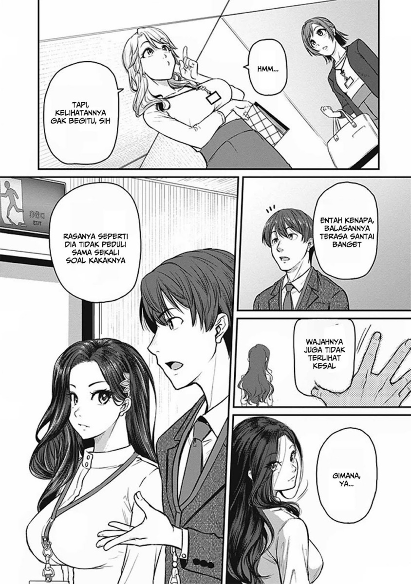 Shigoto Kaeri, Dokushin no Bijin Doushi ni Tanomarete Chapter 14 Bahasa Indonesia