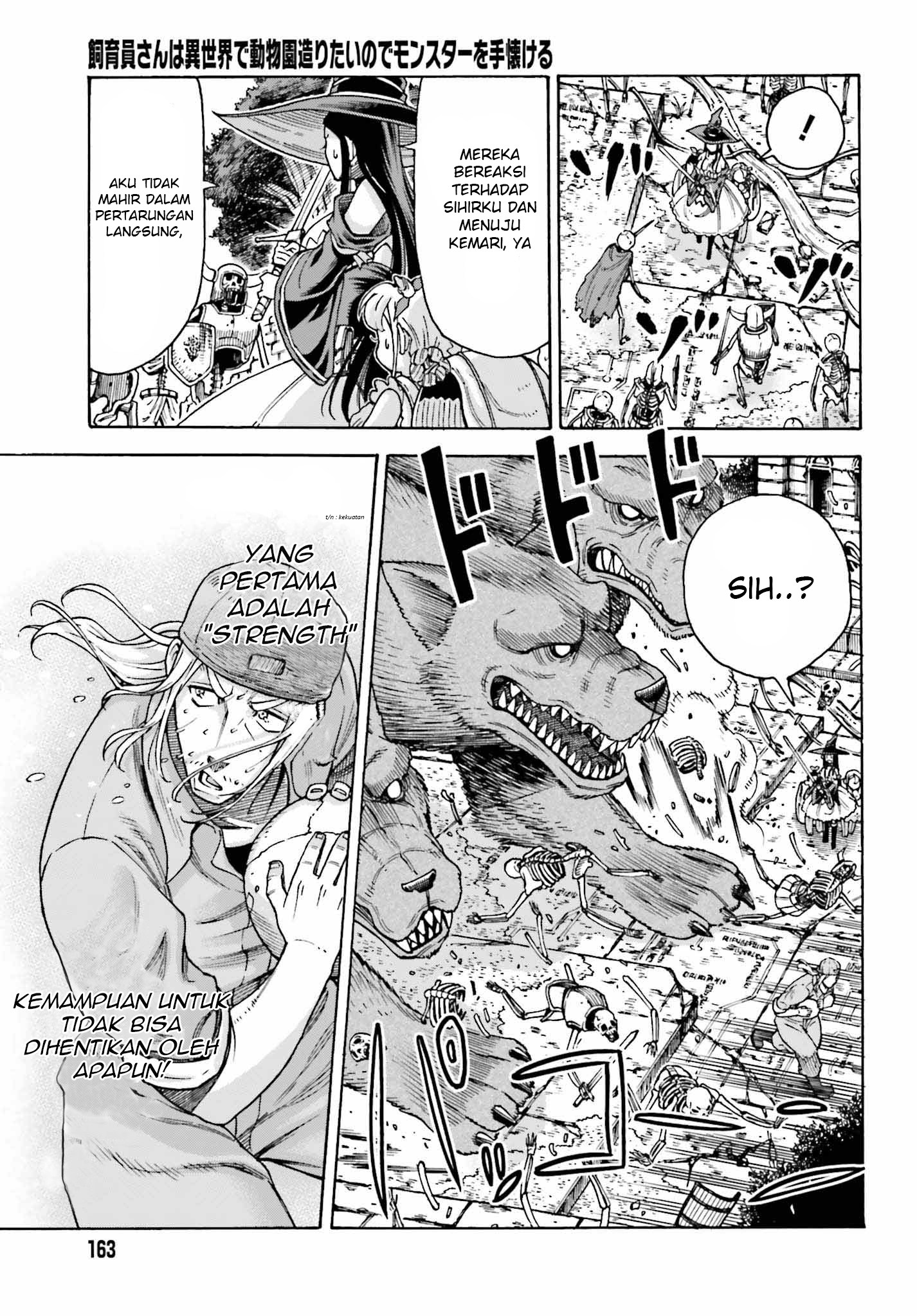 Shiikuin-san wa Isekai de Doubutsuen Tsukuritainode Monsutaa wo Tenazukeru chapter 3