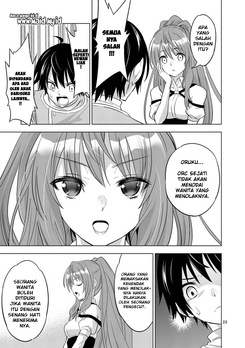 Shijou Saikyou Orc-san no Tanoshii Tanetsuke Harem Zukuri chapter 1