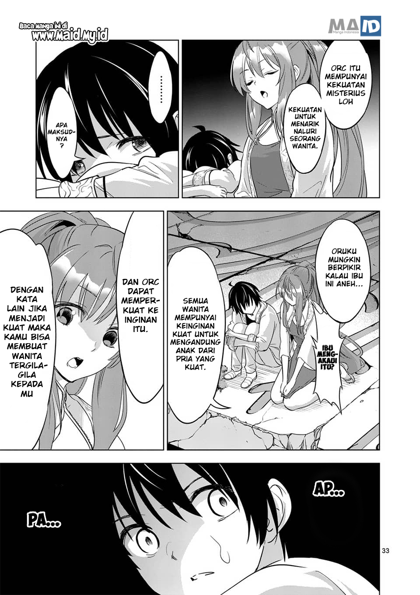 Shijou Saikyou Orc-san no Tanoshii Tanetsuke Harem Zukuri chapter 1