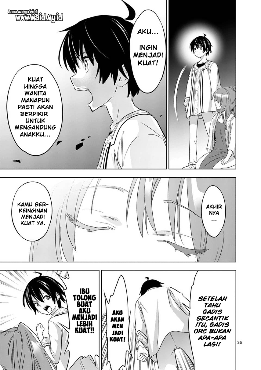 Shijou Saikyou Orc-san no Tanoshii Tanetsuke Harem Zukuri chapter 1
