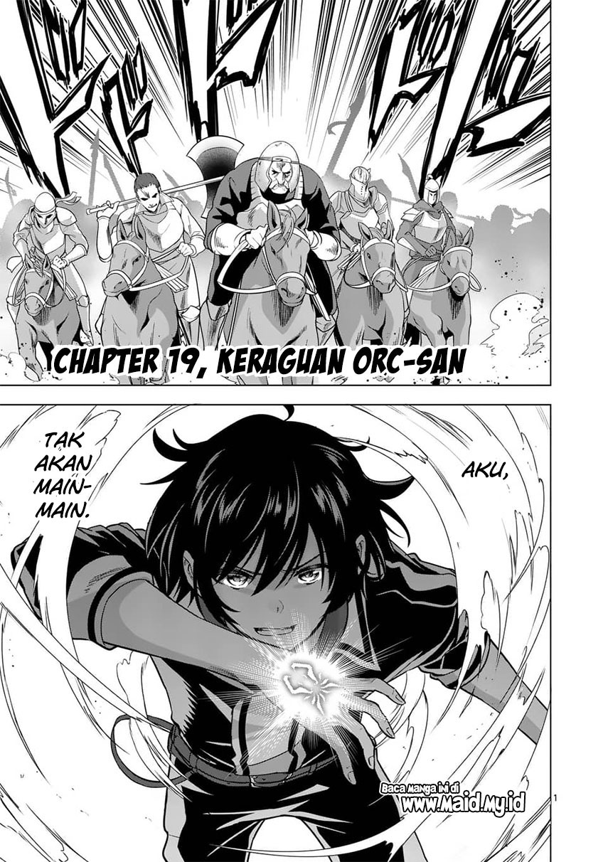 Shijou Saikyou Orc-san no Tanoshii Tanetsuke Harem Zukuri Chapter 19 Bahasa Indonesia