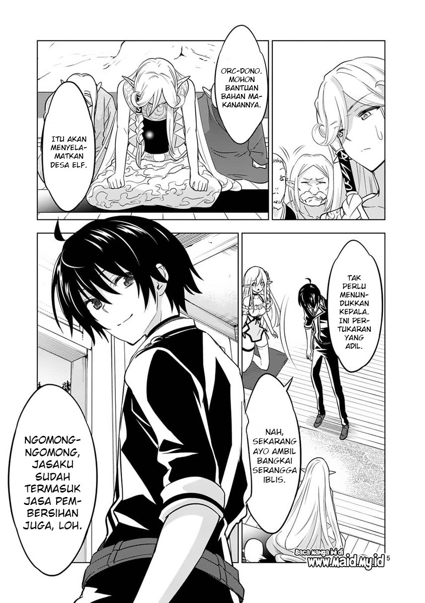 Shijou Saikyou Orc-san no Tanoshii Tanetsuke Harem Zukuri Chapter 23 Bahasa Indonesia