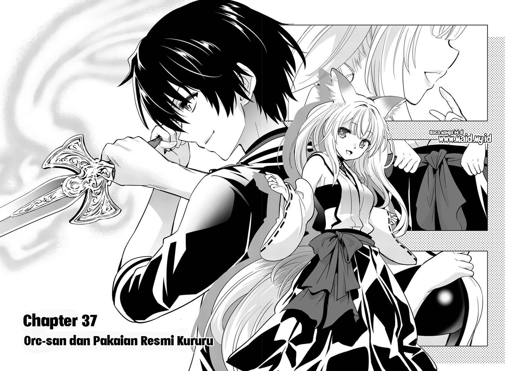 Shijou Saikyou Orc-san no Tanoshii Tanetsuke Harem Zukuri Chapter 37 Bahasa Indonesia