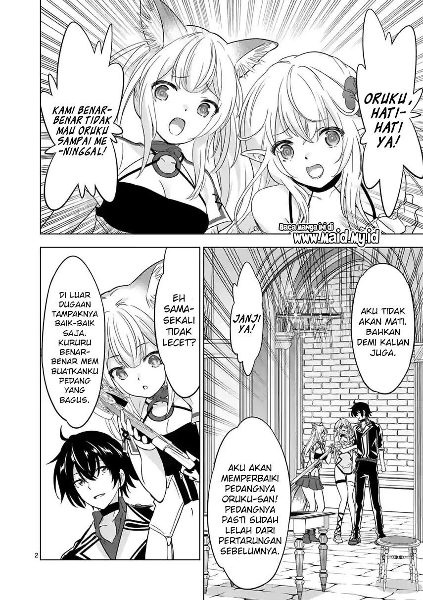 Shijou Saikyou Orc-san no Tanoshii Tanetsuke Harem Zukuri Chapter 71 Bahasa Indonesia