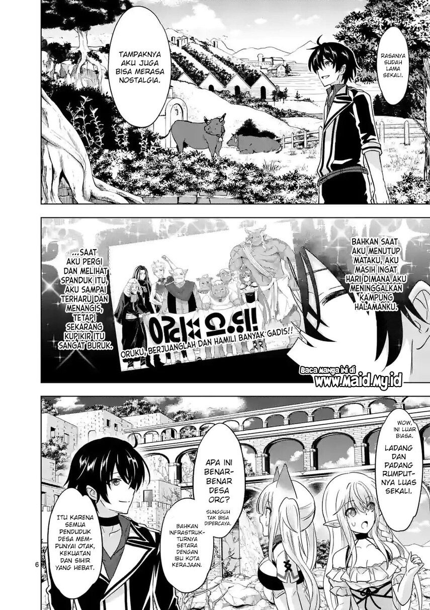Shijou Saikyou Orc-san no Tanoshii Tanetsuke Harem Zukuri chapter 91