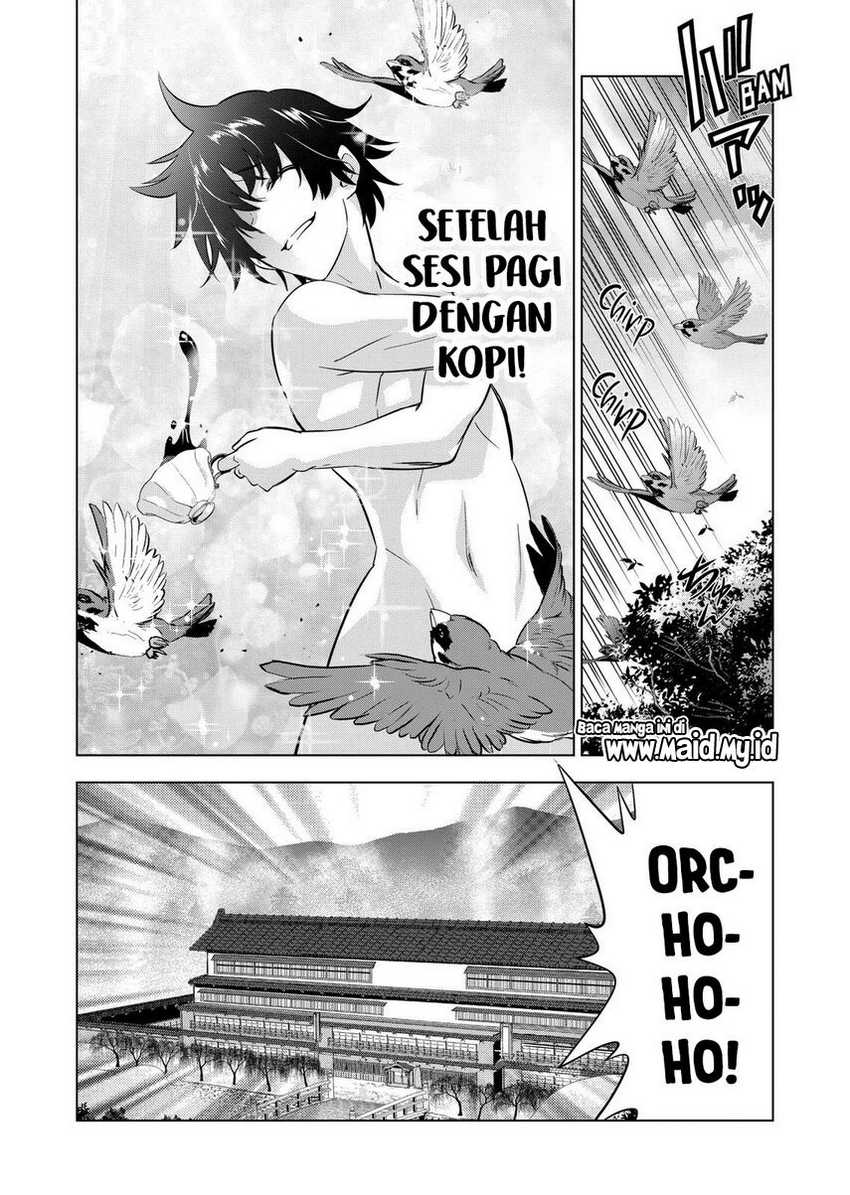 Shijou Saikyou Orc-san no Tanoshii Tanetsuke Harem Zukuri Chapter 112 Bahasa Indonesia