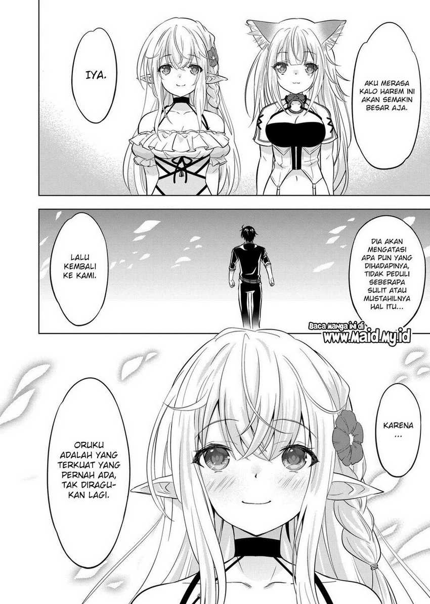 Shijou Saikyou Orc-san no Tanoshii Tanetsuke Harem Zukuri Chapter 112 Bahasa Indonesia