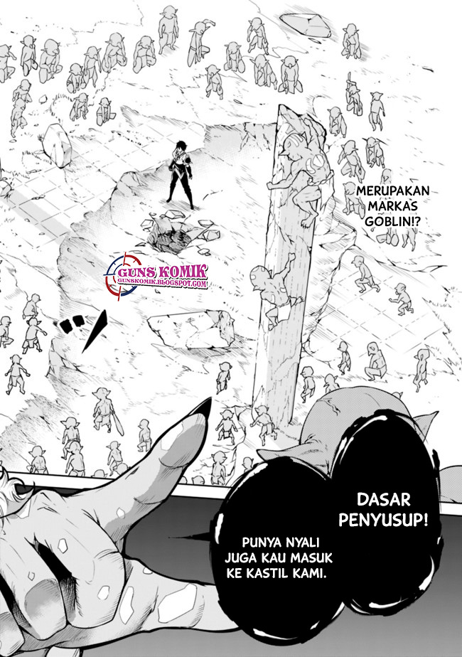 Shijou Saikyou no Mahou Kenshi, F Rank Boukensha ni Tensei Suru Chapter 01.2 Bahasa Indonesia