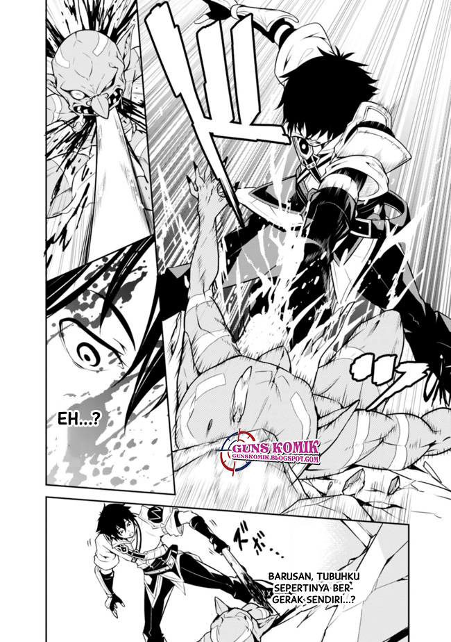 Shijou Saikyou no Mahou Kenshi, F Rank Boukensha ni Tensei Suru Chapter 01.2 Bahasa Indonesia