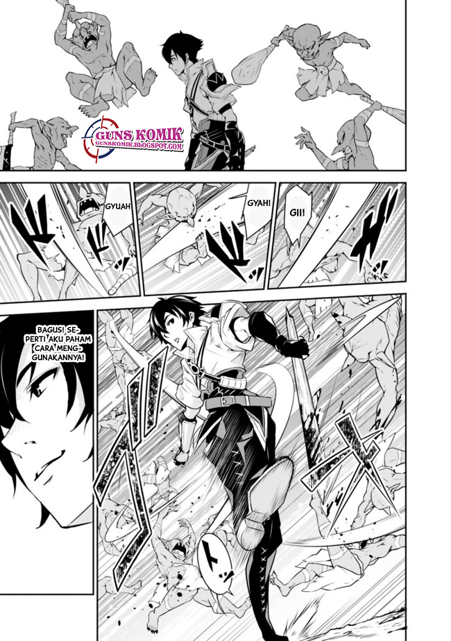 Shijou Saikyou no Mahou Kenshi, F Rank Boukensha ni Tensei Suru Chapter 01.2 Bahasa Indonesia