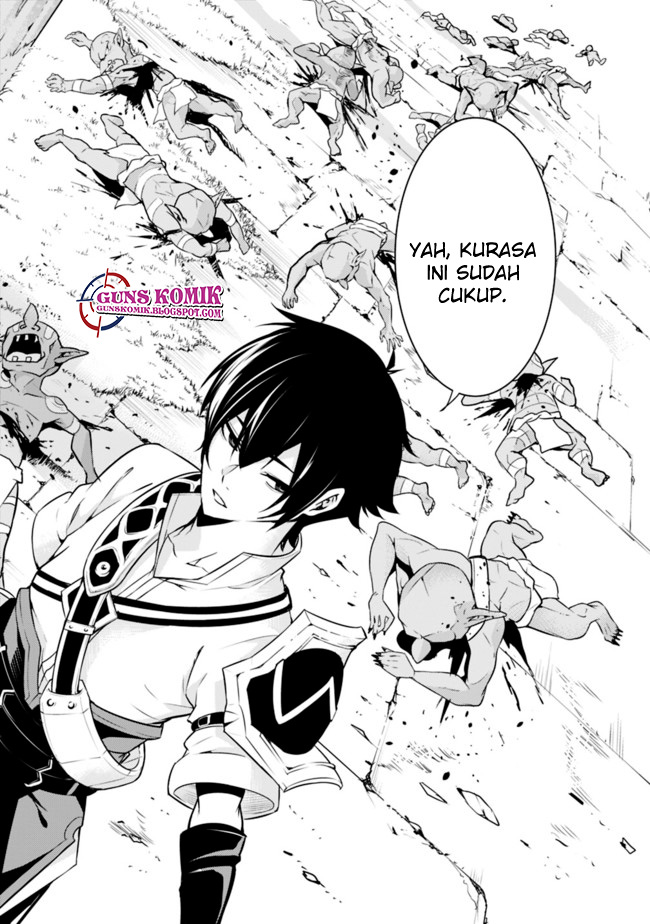 Shijou Saikyou no Mahou Kenshi, F Rank Boukensha ni Tensei Suru Chapter 01.2 Bahasa Indonesia