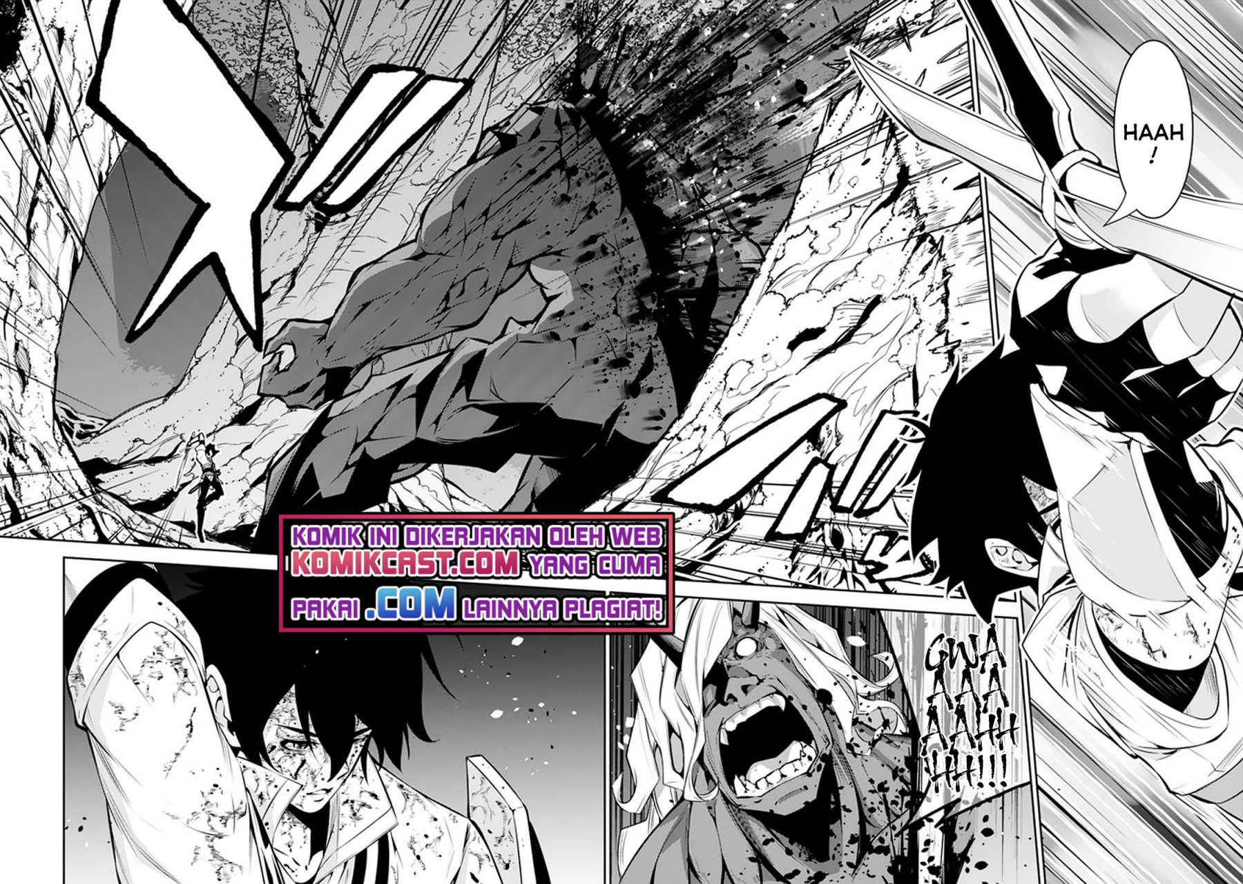 Shijou Saikyou no Mahou Kenshi, F Rank Boukensha ni Tensei Suru Chapter 49 Bahasa Indonesia