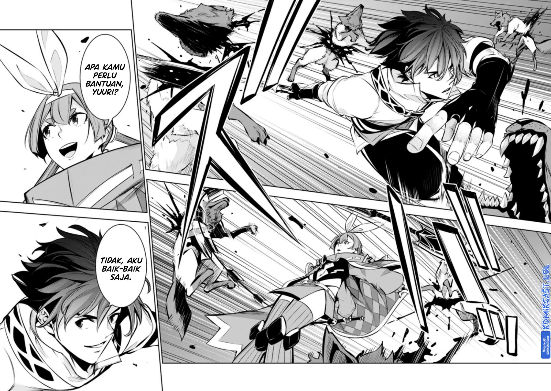 Shijou Saikyou no Mahou Kenshi, F Rank Boukensha ni Tensei Suru ~ Kensei to Matei, 2 Tsu no Zense omotta Otoko no Eiyuutan chapter 104