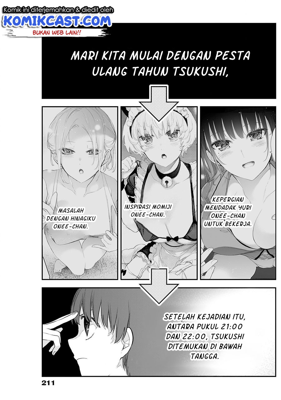 Shikisaki Shimai wa Abakaretai chapter 17
