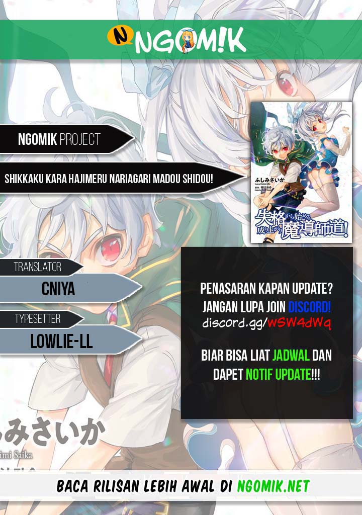 Shikkaku kara Hajimeru Nariagari Madou Shidou! Chapter 05 Bahasa Indonesia