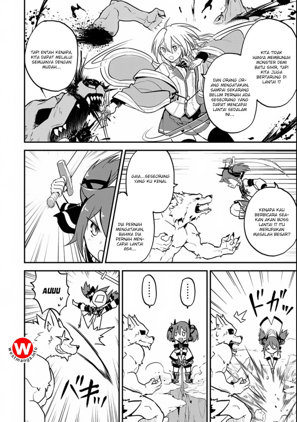 Shikkakumon no Saikyou Kenja Chapter 17 Bahasa Indonesia