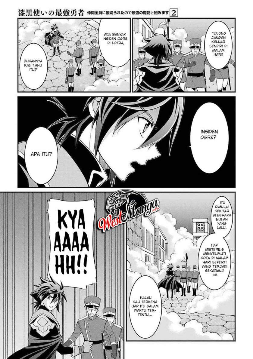 Shikkoku Tsukai no Saikyo Yusha Nakama Zen’in ni Uragira Retanode Saikyo no Mamono Chapter 07 Bahasa Indonesia