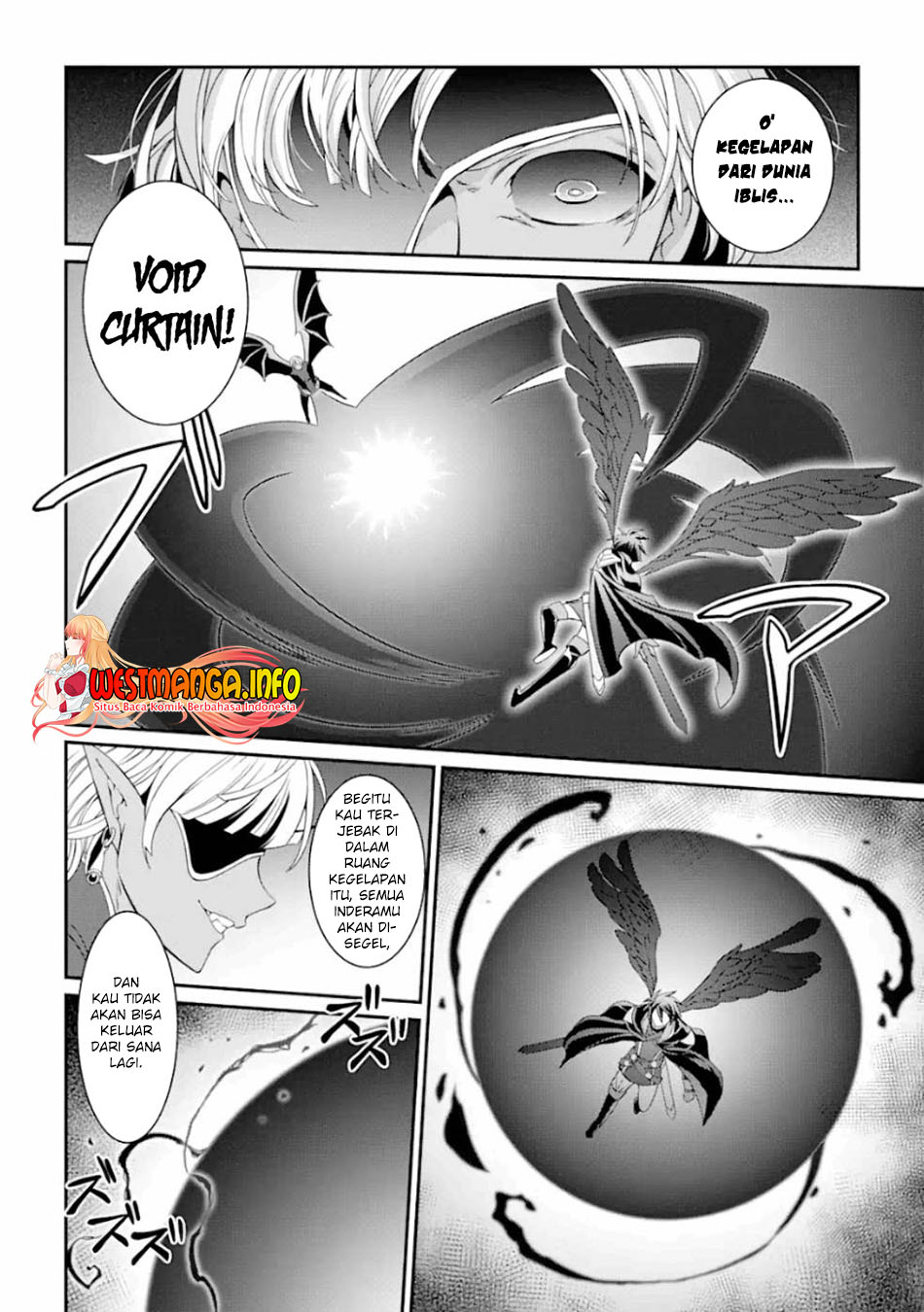 Shikkoku Tsukai no Saikyo Yusha Nakama Zen’in ni Uragira Retanode Saikyo no Mamono Chapter 12 Bahasa Indonesia