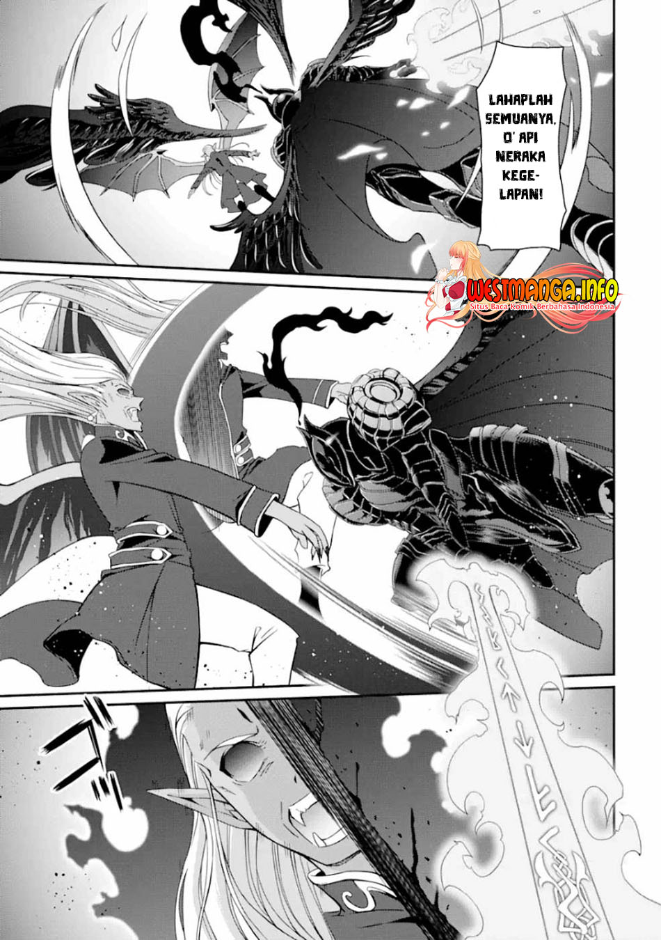 Shikkoku Tsukai no Saikyo Yusha Nakama Zen’in ni Uragira Retanode Saikyo no Mamono Chapter 12 Bahasa Indonesia