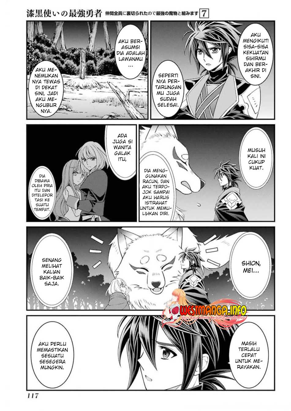 Shikkoku Tsukai no Saikyo Yusha Nakama Zen’in ni Uragira Retanode Saikyo no Mamono chapter 35