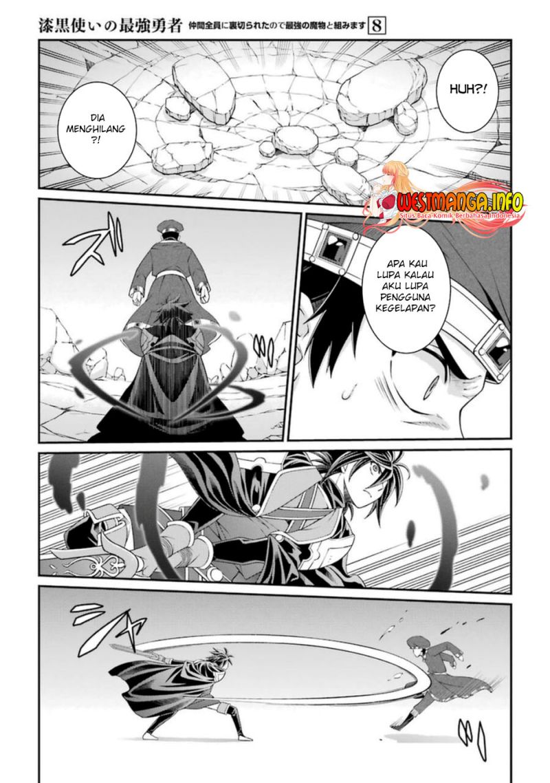 Shikkoku Tsukai no Saikyo Yusha Nakama Zen’in ni Uragira Retanode Saikyo no Mamono Chapter 39 Bahasa Indonesia