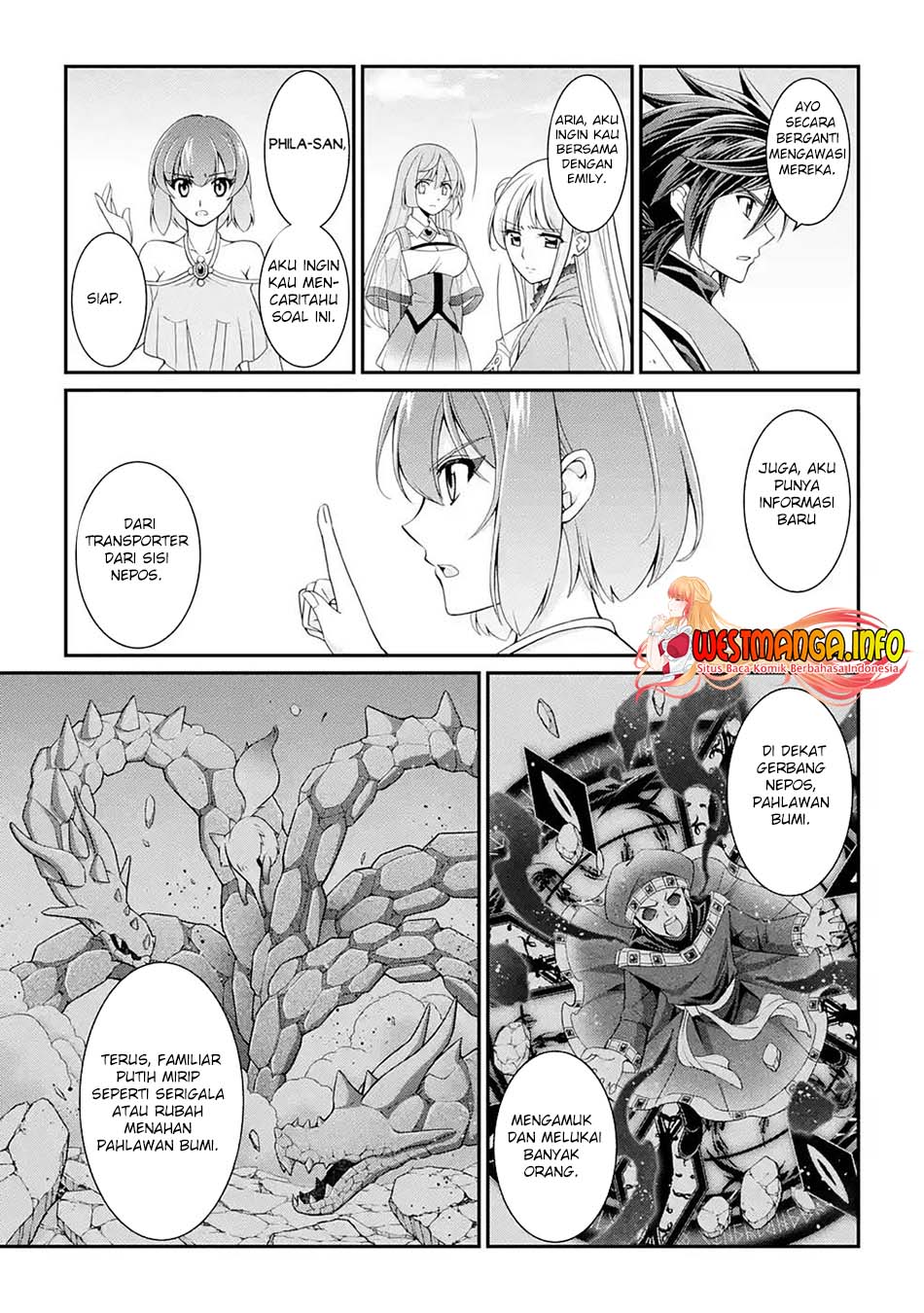 Shikkoku Tsukai no Saikyo Yusha Nakama Zen’in ni Uragira Retanode Saikyo no Mamono Chapter 44 Bahasa Indonesia