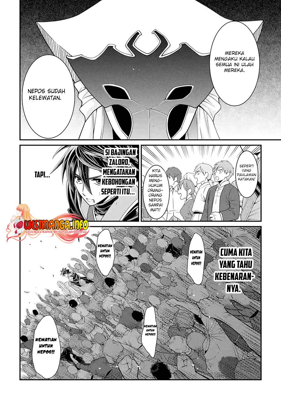 Shikkoku Tsukai no Saikyo Yusha Nakama Zen’in ni Uragira Retanode Saikyo no Mamono Chapter 48 Bahasa Indonesia