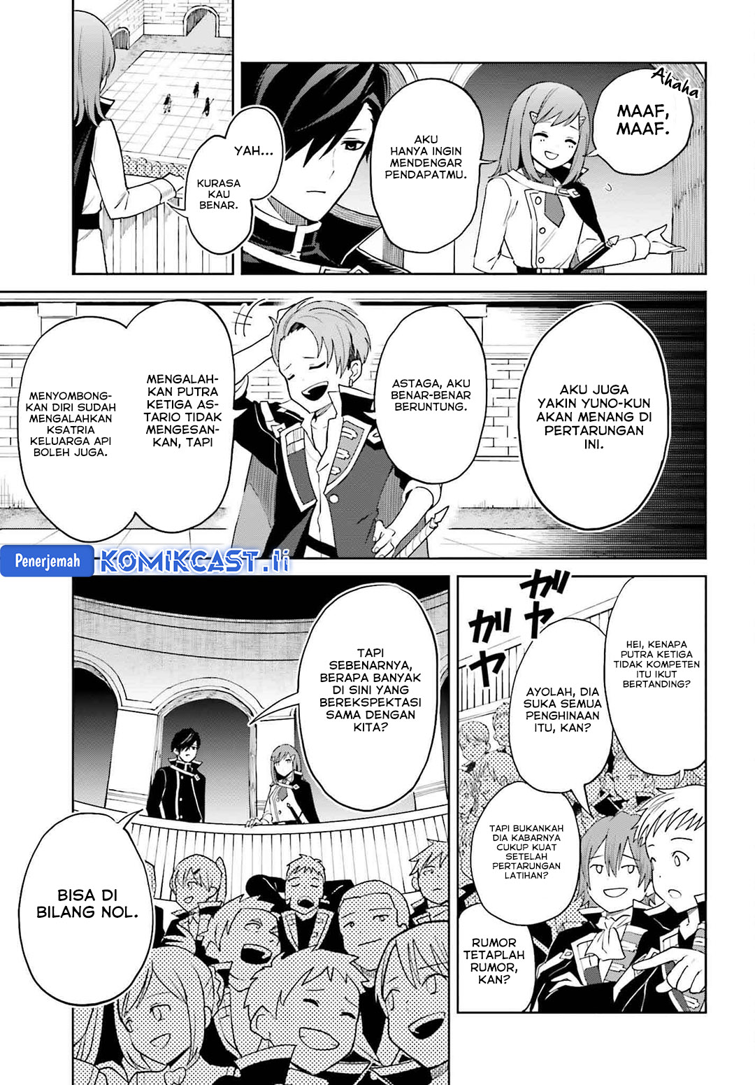Shin no Jitsuryoku wa Girigiri made Kakushite Iyou to Omou chapter 34