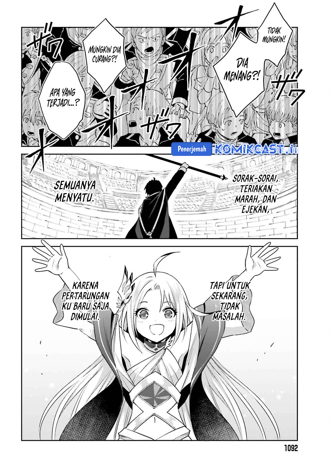 Shin no Jitsuryoku wa Girigiri made Kakushite Iyou to Omou chapter 34