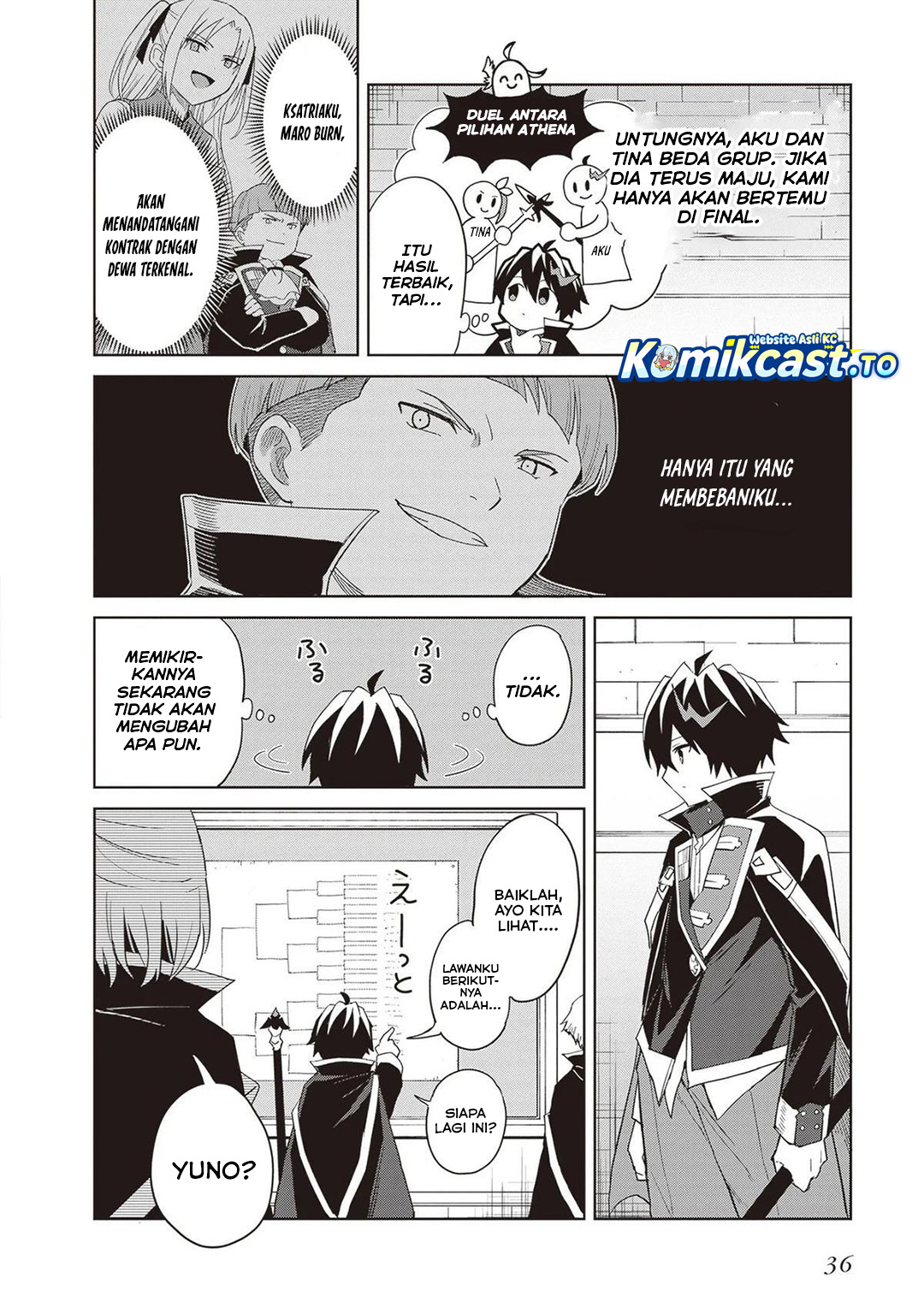 Shin no Jitsuryoku wa Girigiri made Kakushite Iyou to Omou Chapter 35 Bahasa Indonesia