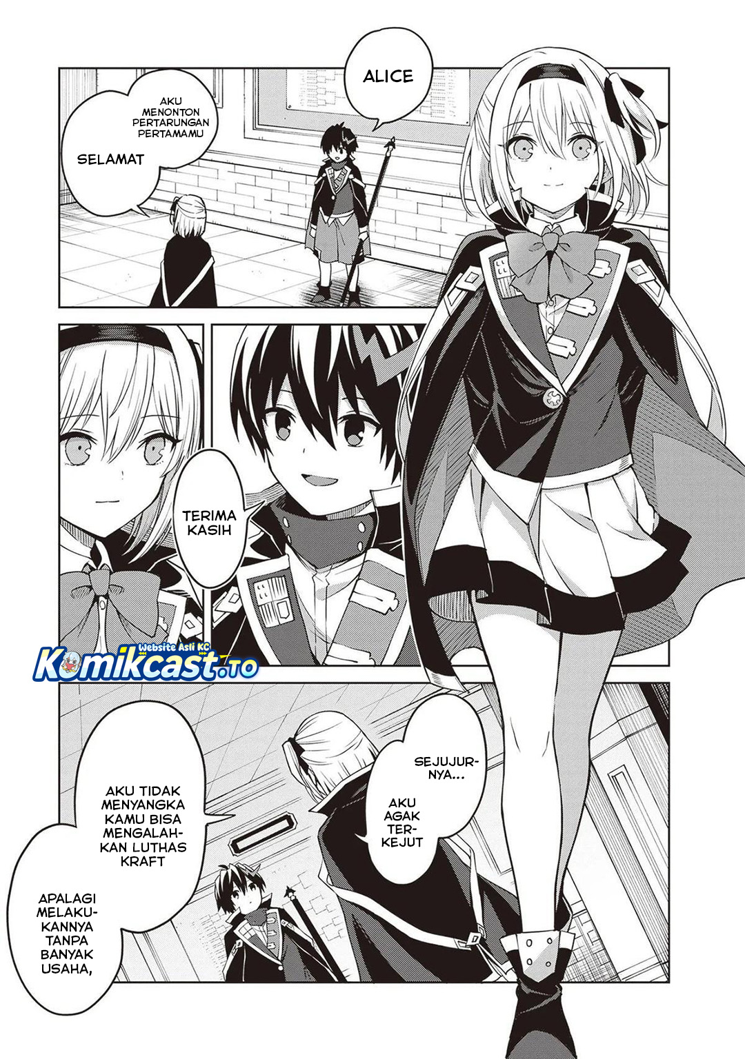 Shin no Jitsuryoku wa Girigiri made Kakushite Iyou to Omou Chapter 35 Bahasa Indonesia