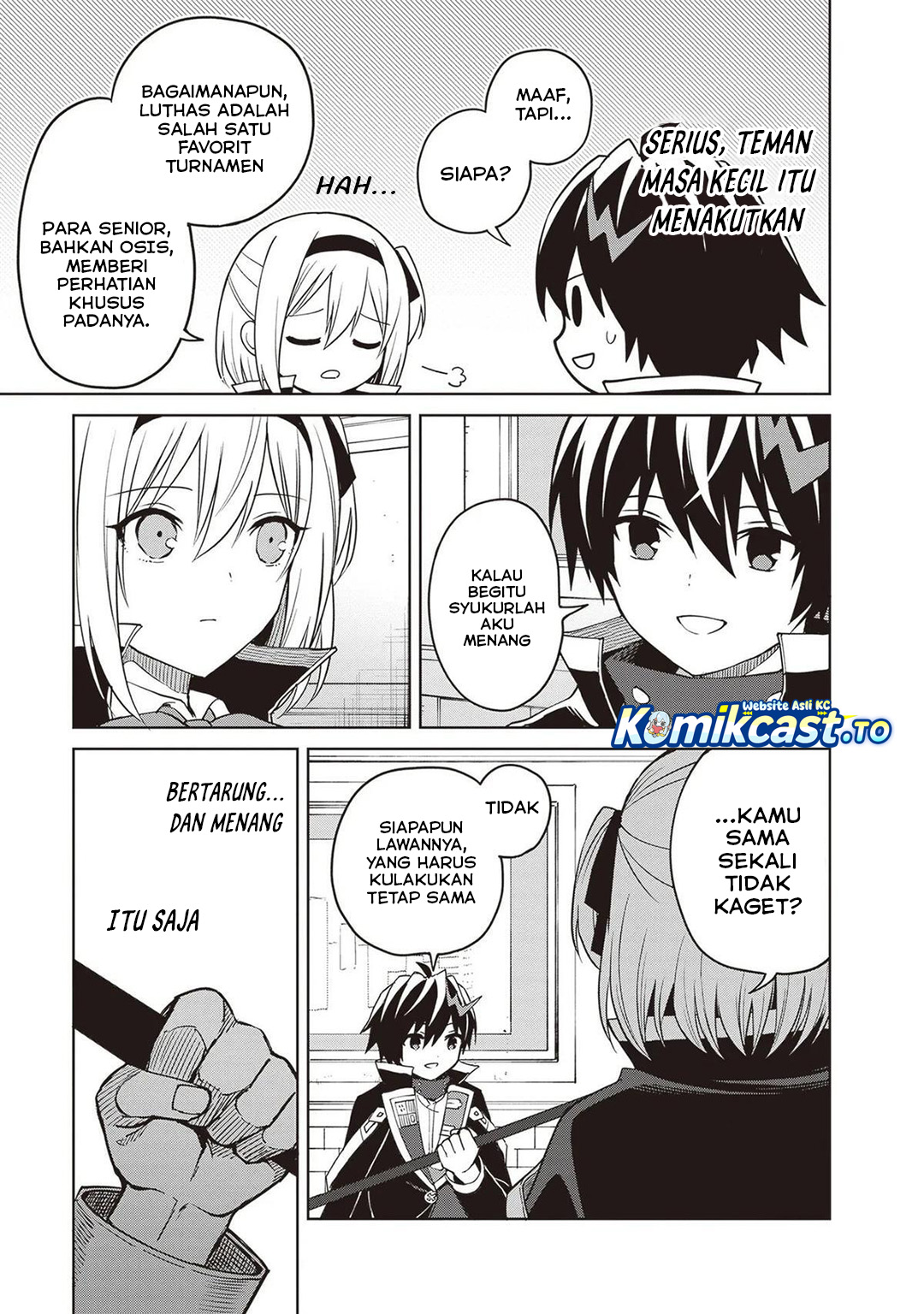 Shin no Jitsuryoku wa Girigiri made Kakushite Iyou to Omou Chapter 35 Bahasa Indonesia