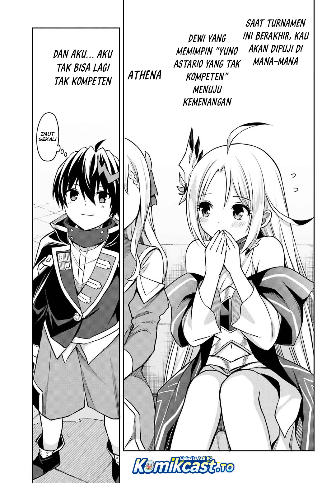 Shin no Jitsuryoku wa Girigiri made Kakushite Iyou to Omou Chapter 35 Bahasa Indonesia